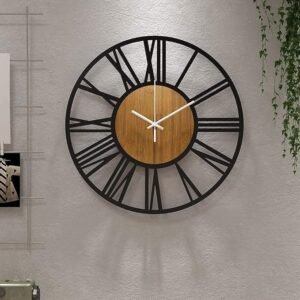 34CM Small Wall Clock for Living Room Decor